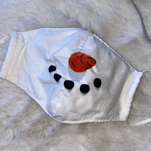 old navy kids 3 face masks toddler size 2-6 Christmas santa snowman polar bear - Picture 2 of 11